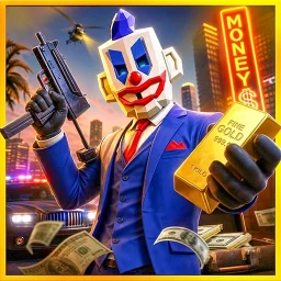 Polygon Gangster Crime City 3d