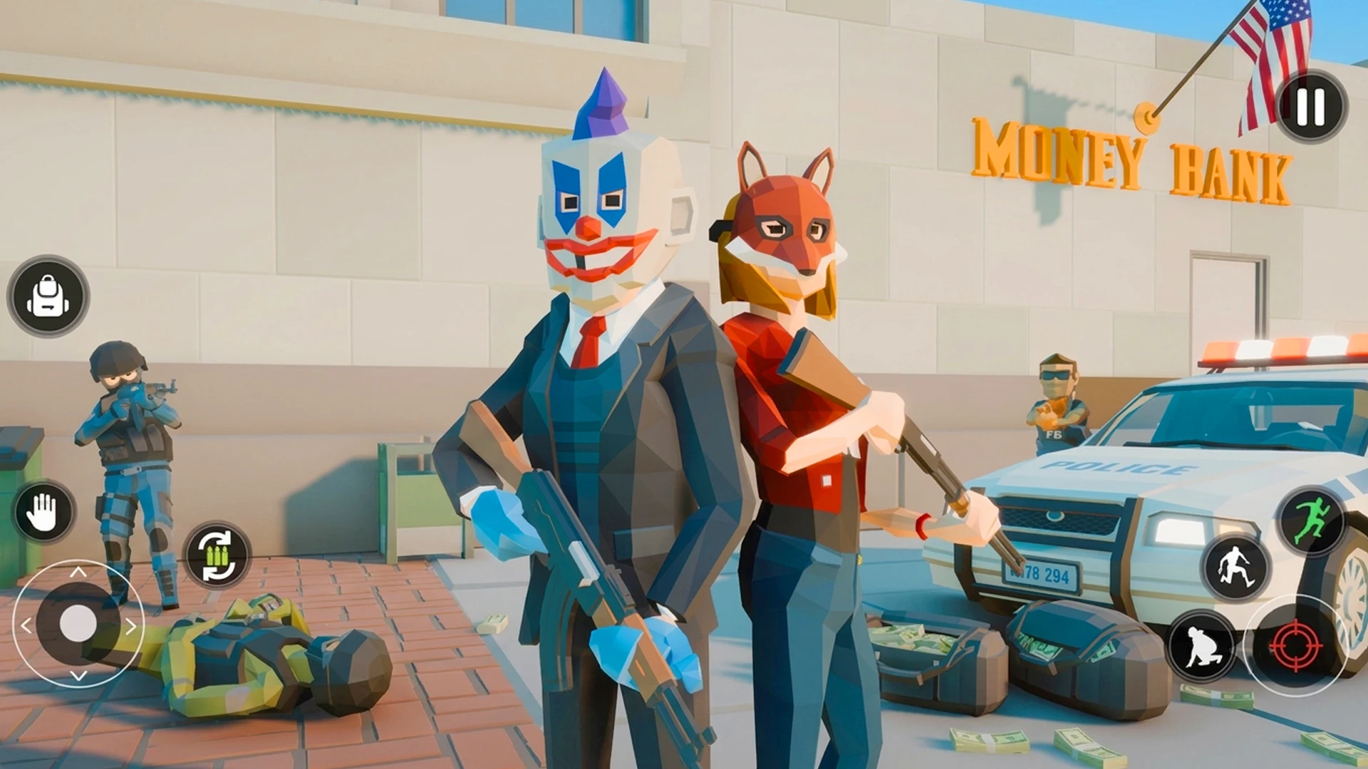 Polygon Gangster Crime City 3d screenshot