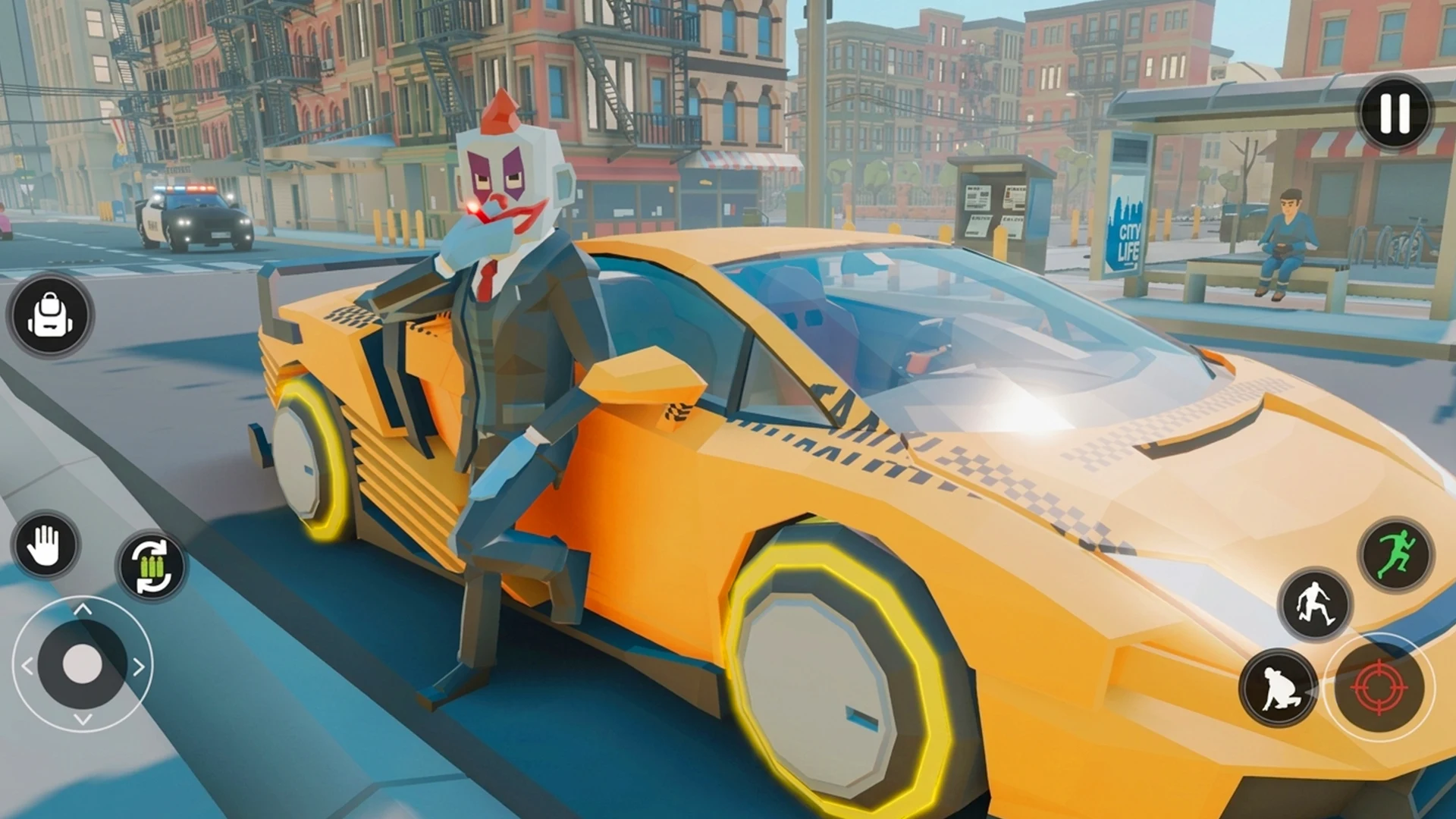 Polygon Gangster Crime City 3d screenshot