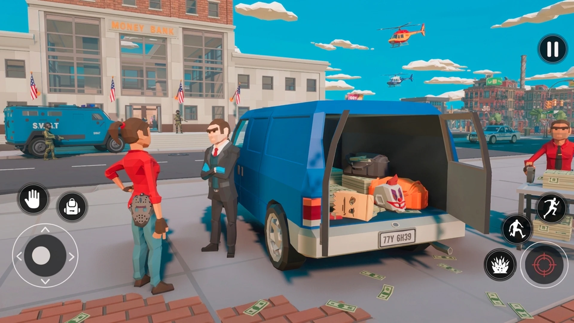 Polygon Gangster Crime City 3d screenshot